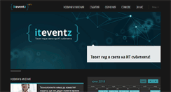 Desktop Screenshot of iteventz.com